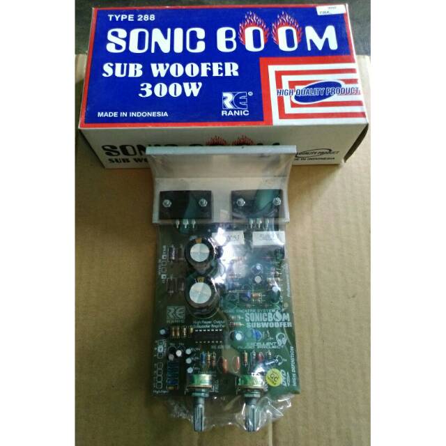 Kit Subwoofer SONICBOOM 300 Watt