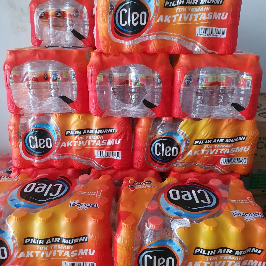 CLEO Air Mineral Botol 550 ml (Ojol Only) isi 24 BOTOL