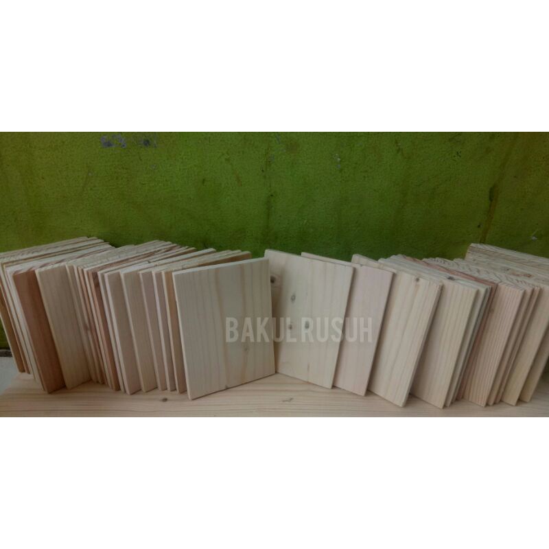 

kayu jati belanda eks palet kecil 7x7 cm tebal 5mili