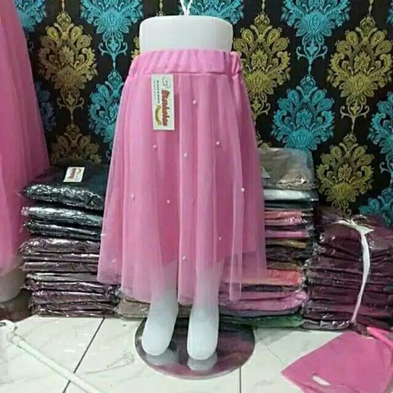 ROK PENDEK ANAK TUTU MUTIARA