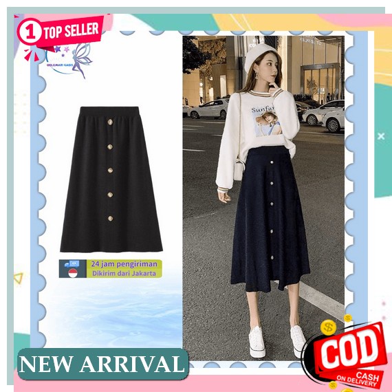 Rok Wanita Kerja Muslimah Sepan Lilit Kekinian Span N0I4 Polkadot Jumbo Klok Batik Kotak Terlaris Ol