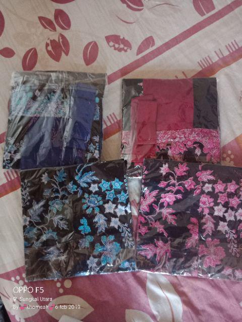 Keluarga Batik Couple Sarombit Seragaman Kondangan Tanah Abang Wanita Murah Princess Azkana Sogan