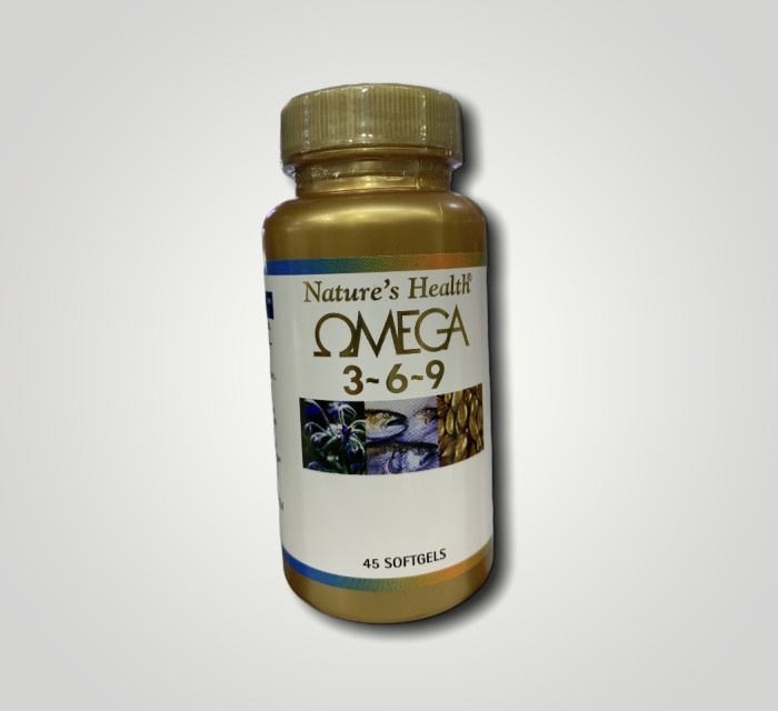 Natures Health Omega 369 (45) 3 6 9 Nature's Vitamin Kolesterol BPOM