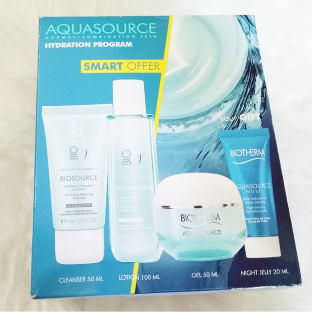 Biotherm Aquasource Hydration Program Set