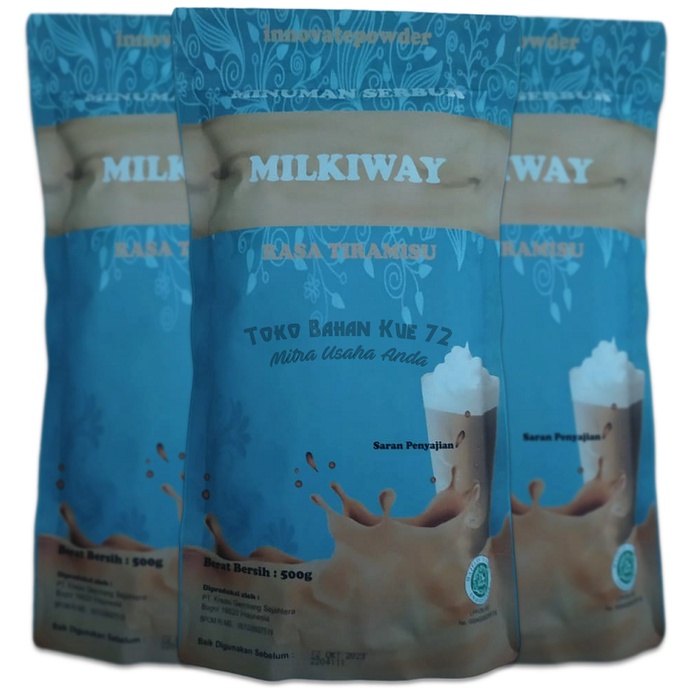 

Milkiway Tiramisu 500gr Minuman Serbuk Rasa Tiramisu Innovatepowder