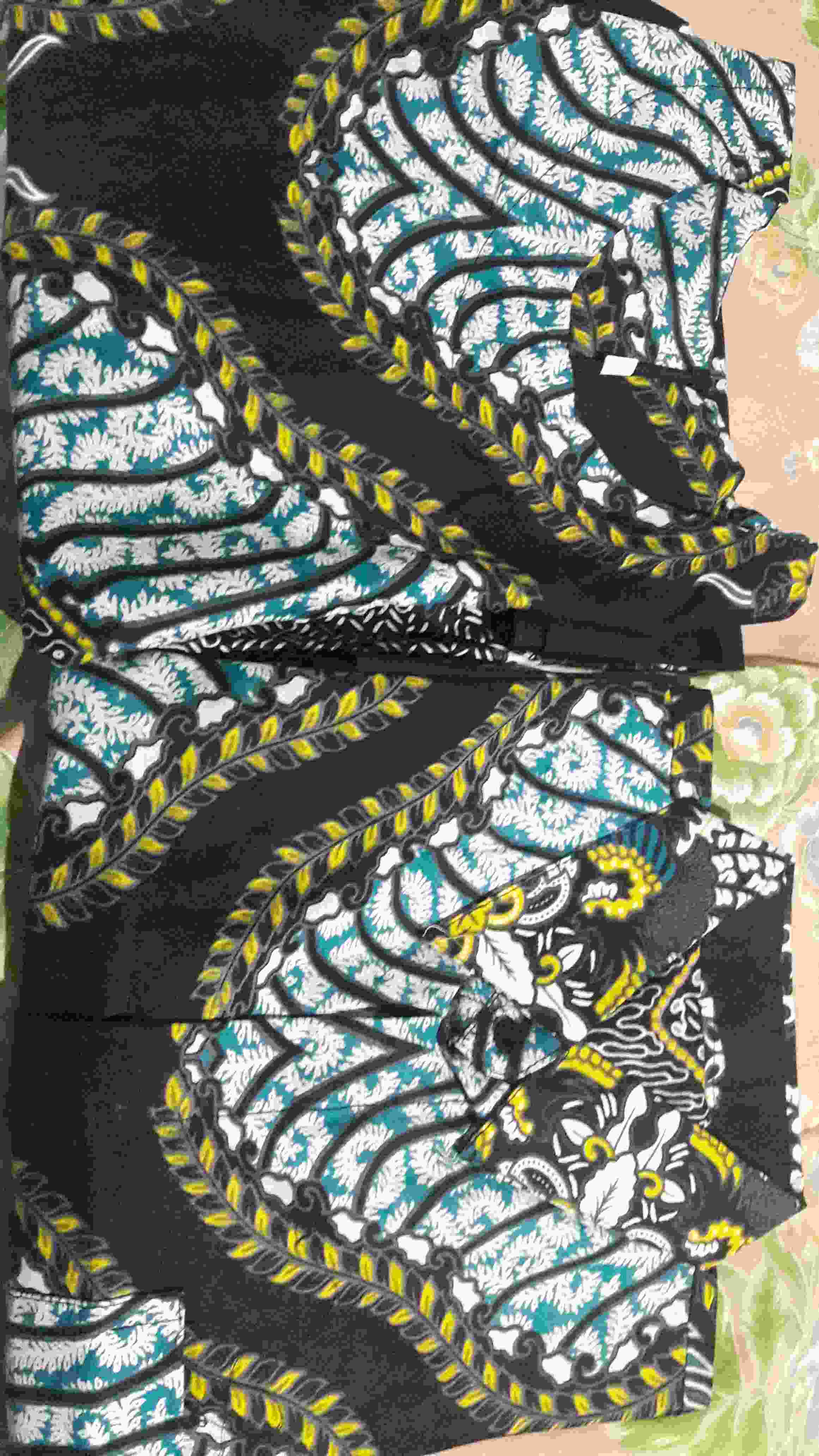 Maura Couple - Sania Ruffle Batik Couple Ori Ndoro Jowi Garansi Termurah Shopee - Batik Modern Solo