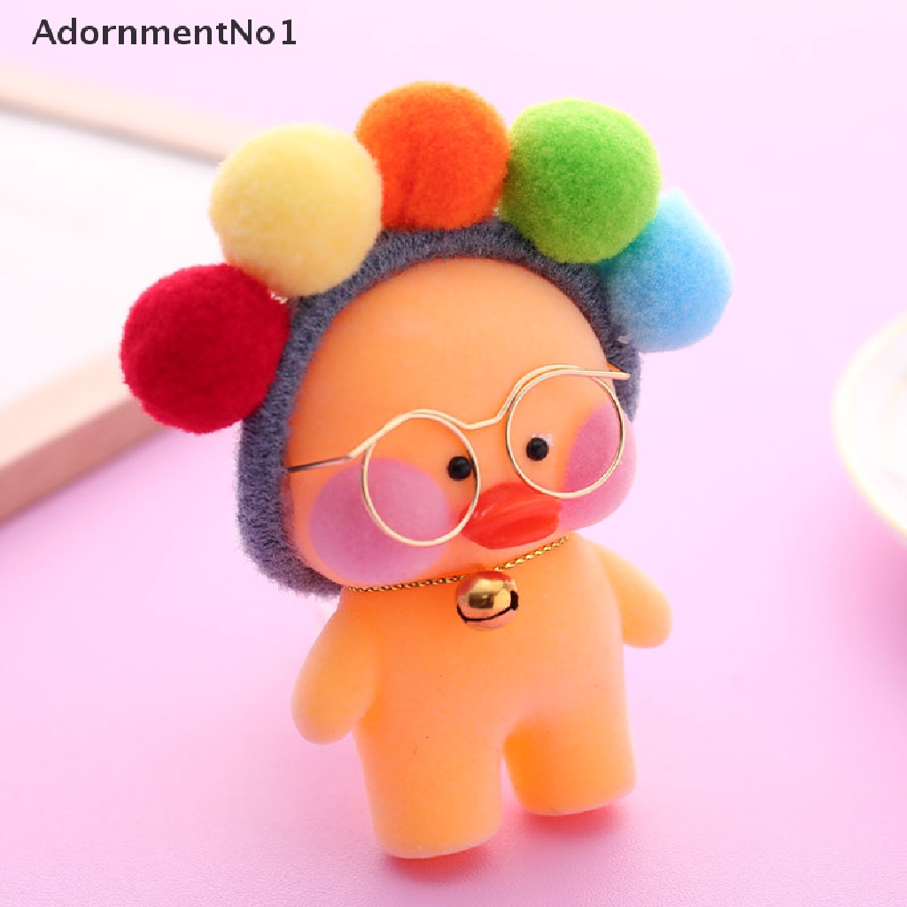 (AdornmentNo1) Gantungan Kunci Bentuk Boneka plush Bebek Kawaii