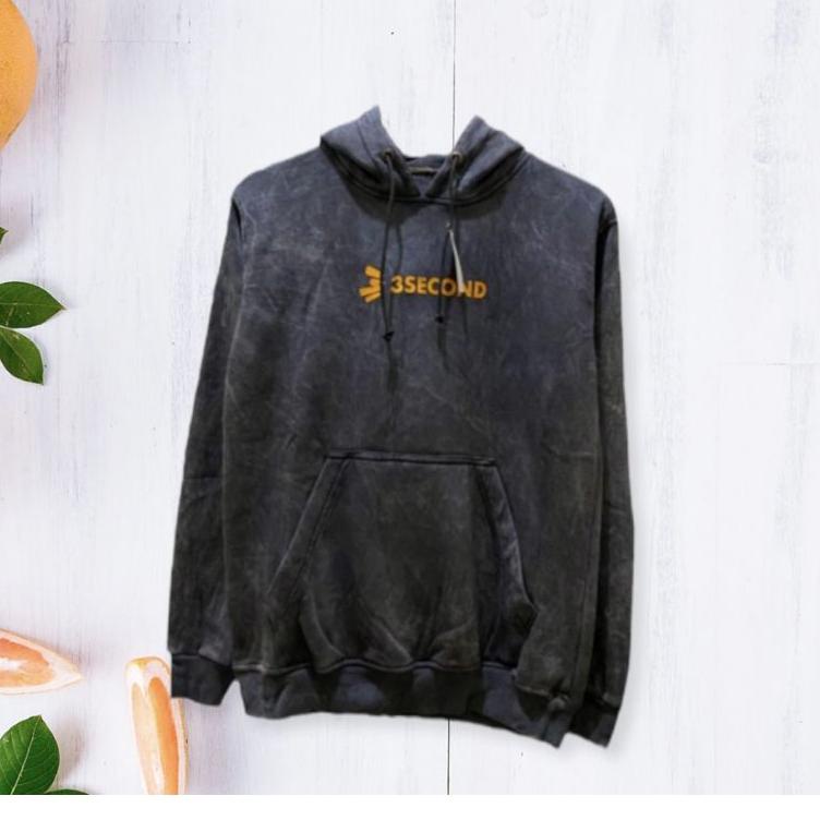 Terbaik.. (HARGA DISKON) HOODIE 3SECOND BM ORIGINAL pria/wanita hight premium quality distro