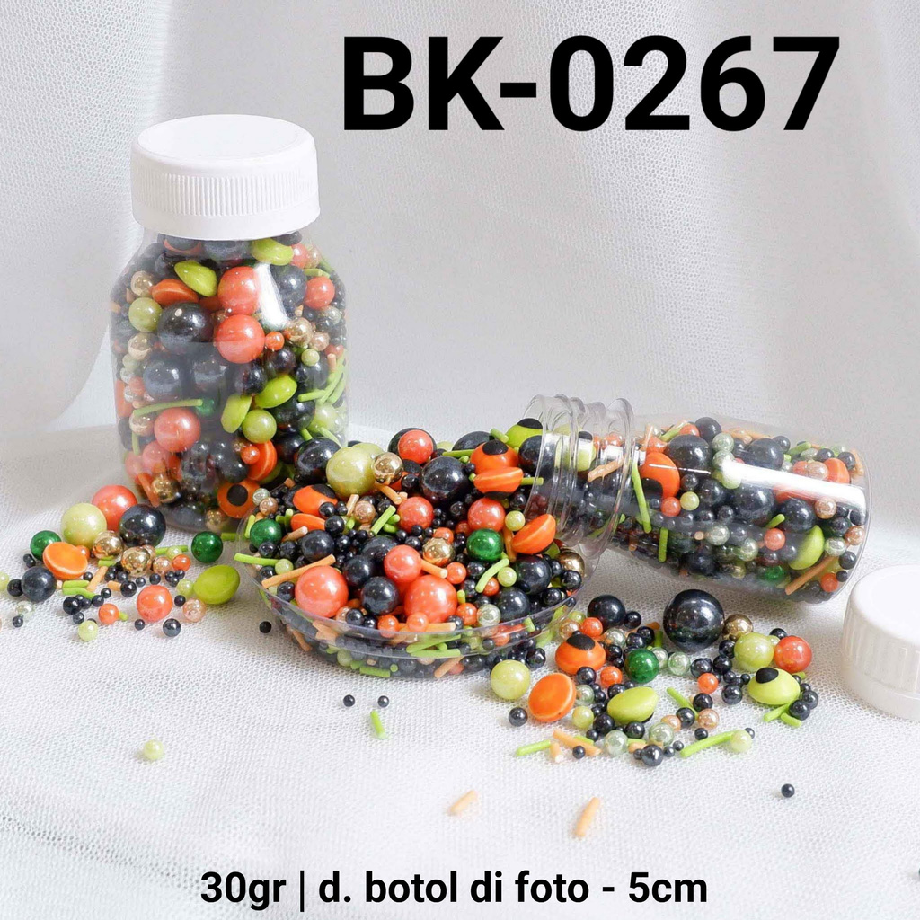 

BK-0267 Sprinkles sprinkle springkel 30gr mutiara hitam orange hijau yamama baking grosir murah sprinkles cake dekorasi mutiara trimit decoration story sprinklestory sprinklesstory sprinkle story yamama baking