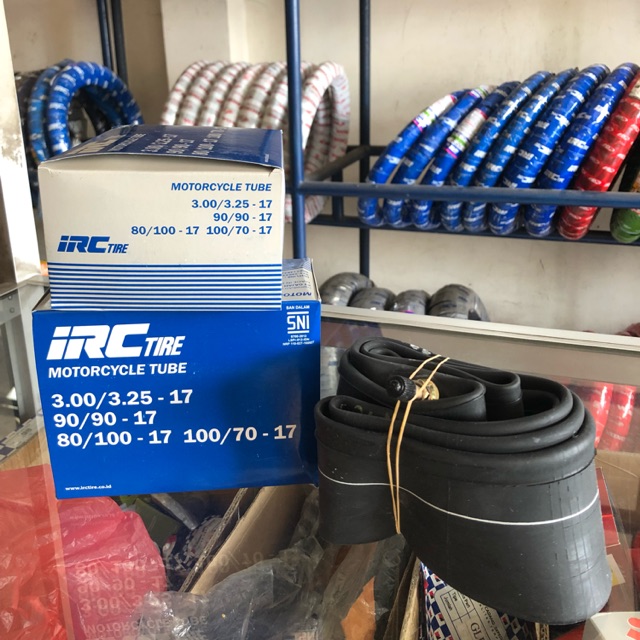 Jual Ban Dalam Motor merk IRC 3.00/3.2517; 90/9017; 80/10017; 100/70