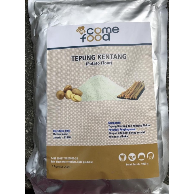 

Tepung kentang goreng panjang long potato powder come food