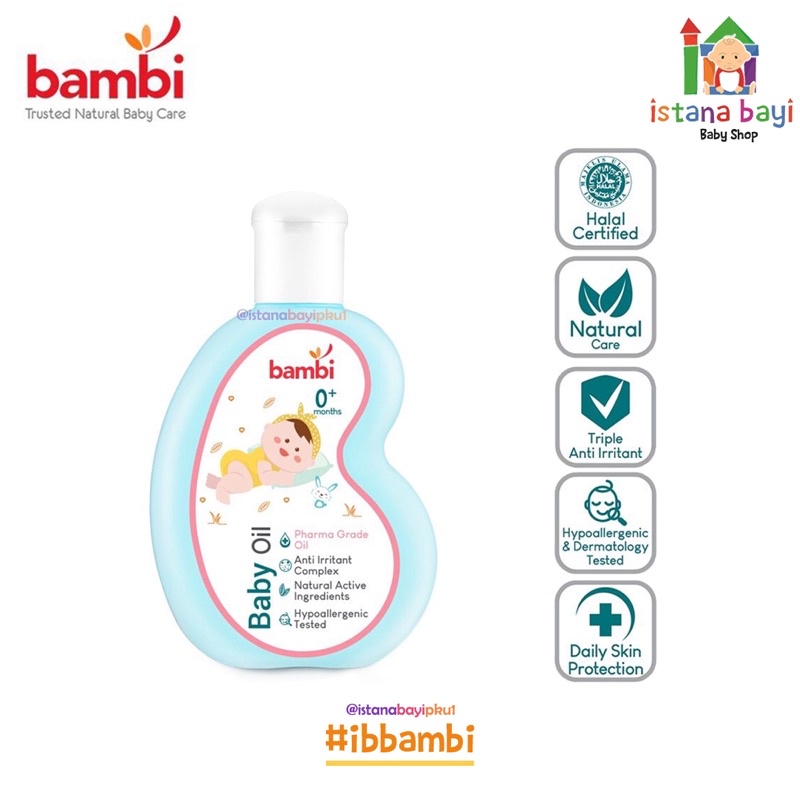 Bambi Baby Oil 100 ml/baby oil