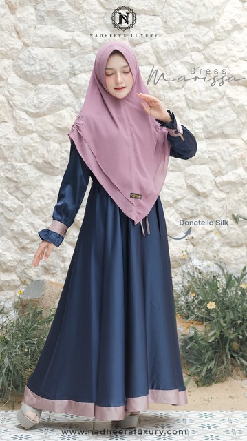 DRESS MARISSA | NADHEERA LUXURY | ELEGANT DRESS | GAMIS CANTIK