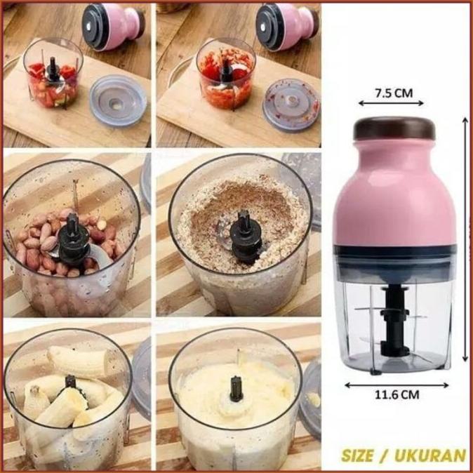 cod blender charger juice cup Blender Capsule Cutter Quatre Blender Kapsul Serbaguna Hand Blender