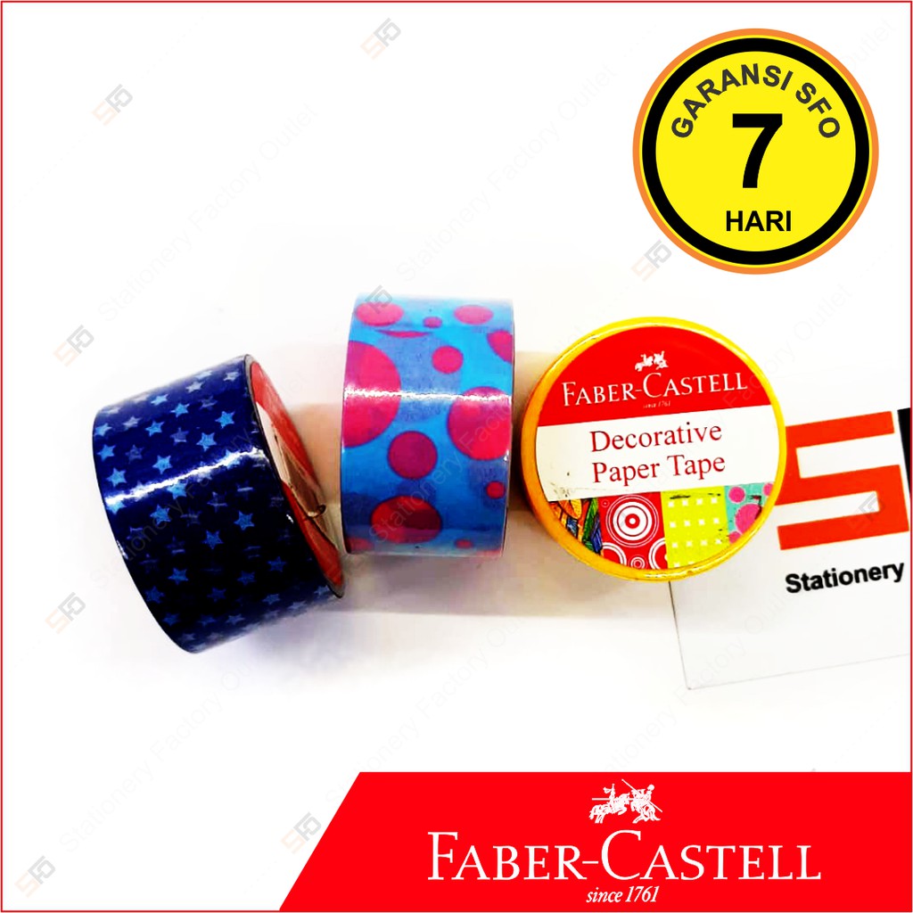 

Decorative Paper Tape Faber Castell
