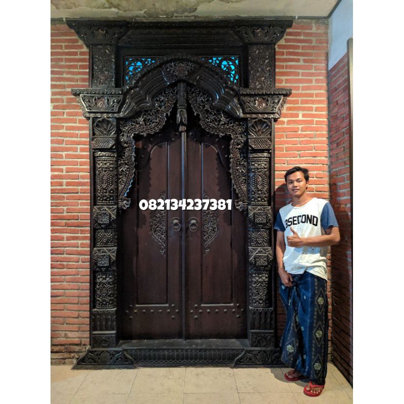 Gebyok Gapura Ukir | Gapura Jumbo | Gebyok Ukir Jawa | Gebyok Ukir Gapura | Gapura 1,8 Meter