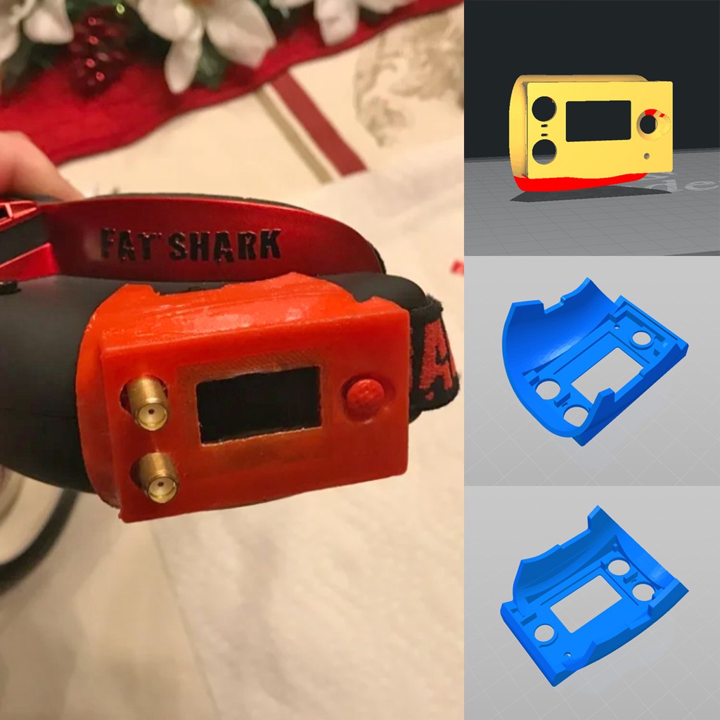Furious FPV Achilles Module Cover For Fatshark Attitude Goggles
