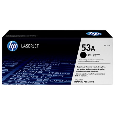 Toner HP 53A Black Original Q7553A