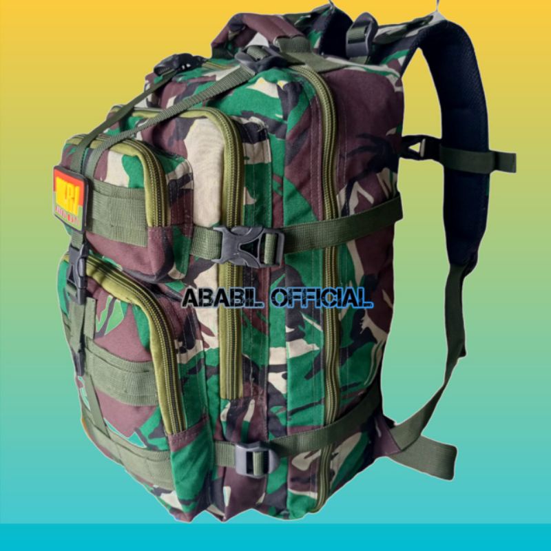 TAS RANSEL LIBANON ARMY CREAM KAPASITAS 50LITER