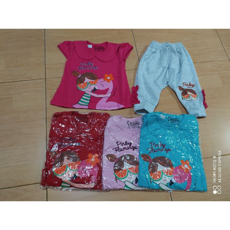 Stelan anak Bayi perempuan size S,M,L