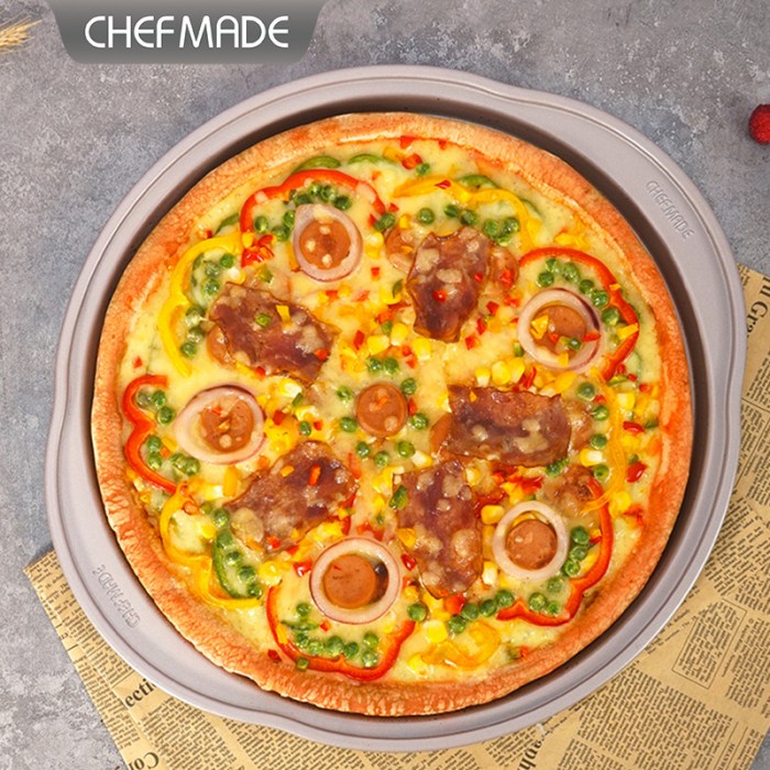 chefmade 14inch non stick pizza pan wk9868 / loyang pizza