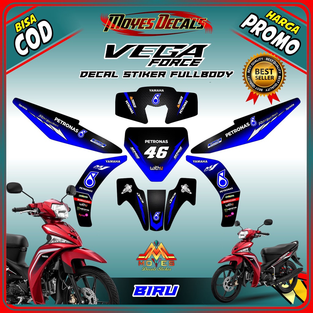 decal vega force new fullbody monsterr energy biru - decal Vegar Force Fullbody Monsterr Energyy Bir