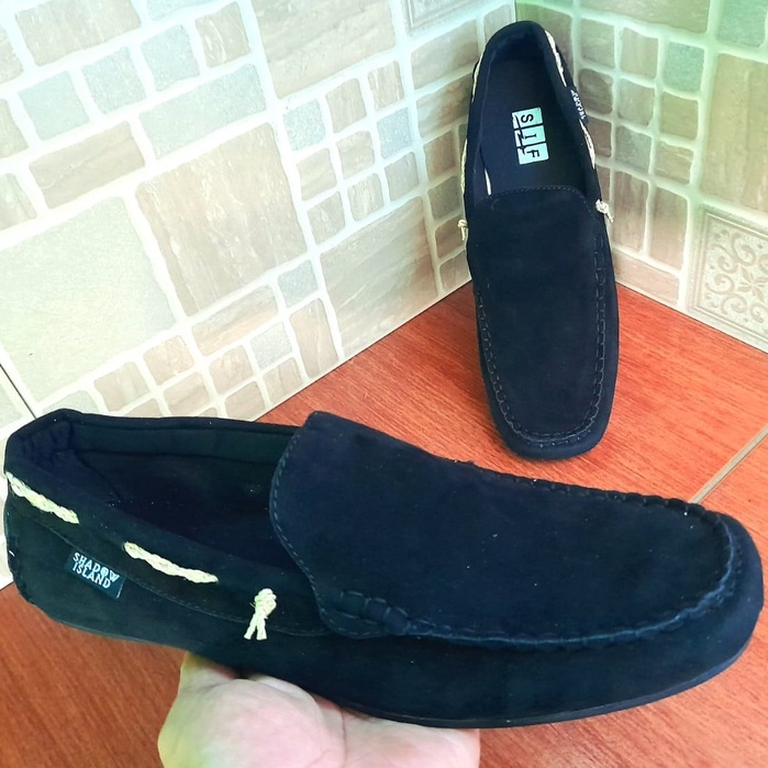 Slip On Slop Loafers Casual Pria Original Handmade Keren Trendy Modis Ringan Kuat Nyaman