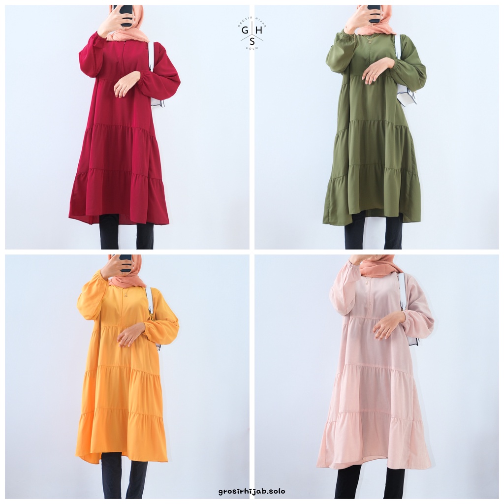 (MSB) TUNIK WREZIA OVERSIZE RUFFLE DAILY BUSUI TUNIK WOLFIS PREMIUM