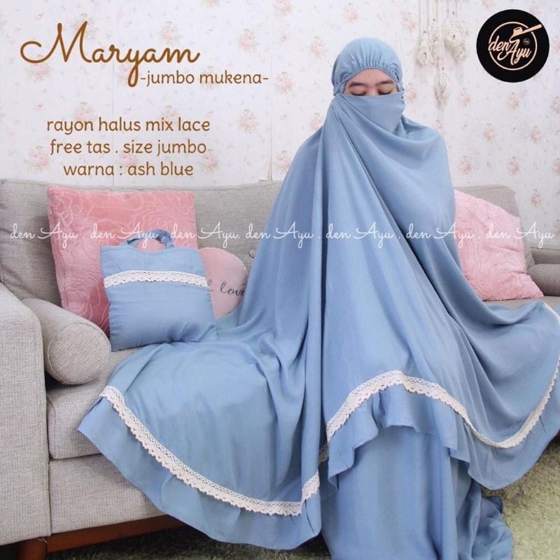 MUKENA MARYAM JUMBO/MUKENA SIMPEL POLOS