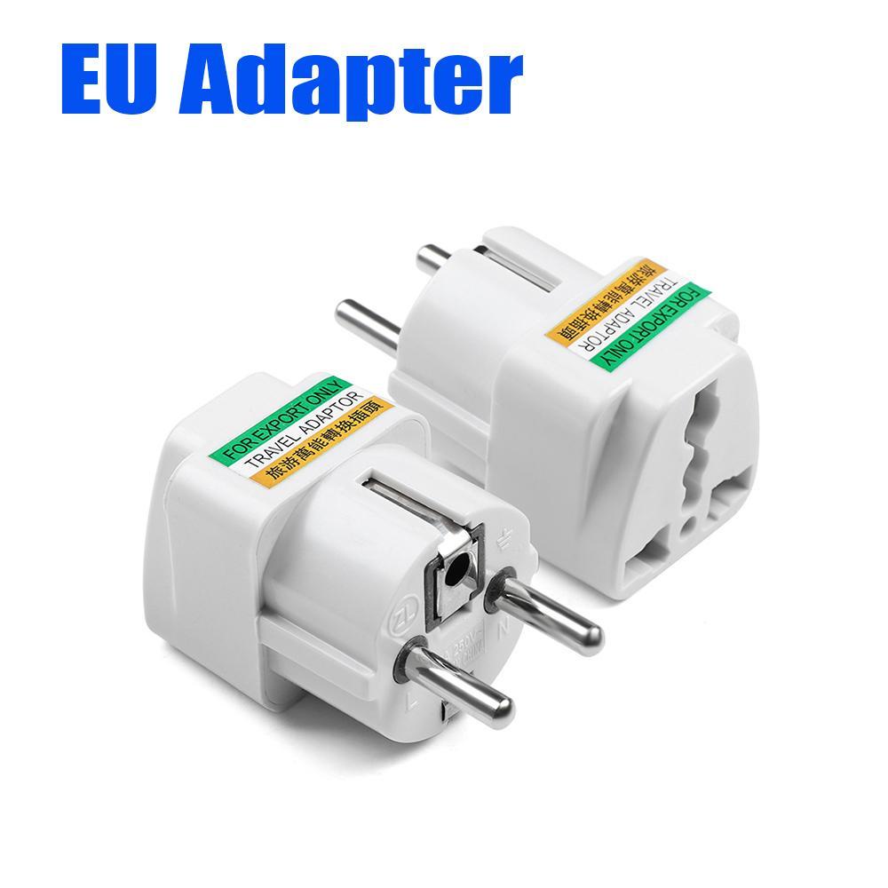 POPULAR Populer 2pcs Adaptor Daya Konverter Charger Travel Portable