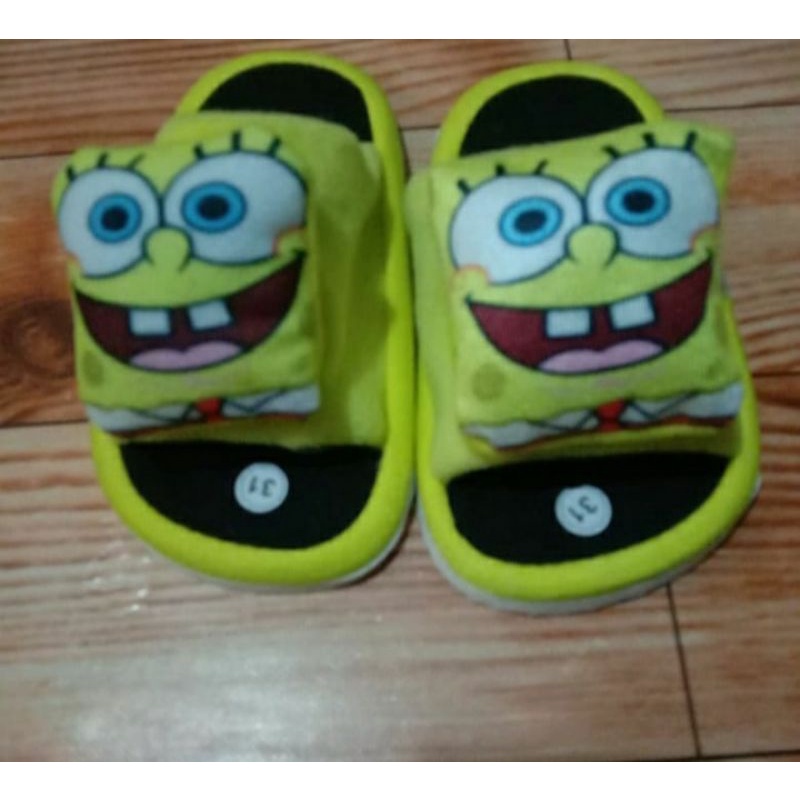 Sandal beby anak kalakter Spongebob terbaru