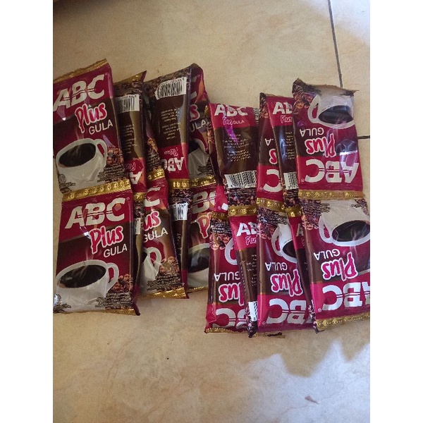 

Kopi Abc Plus 1 Renteng Isi 10 Sachet TANPA GELAS