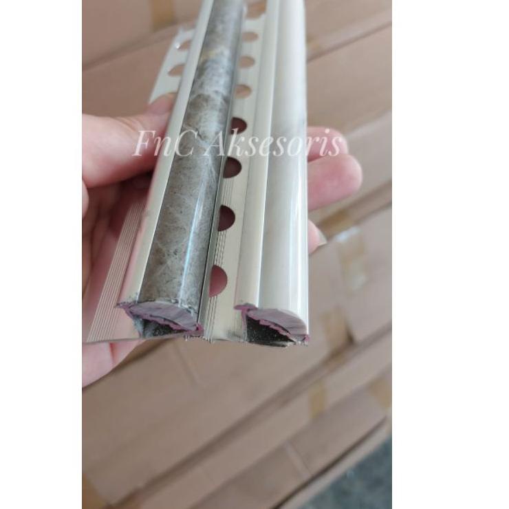 オ Tile Trim / Kuku Macan / Corner Trim / Bon bon Aluminium MOTIF GRANIT Update