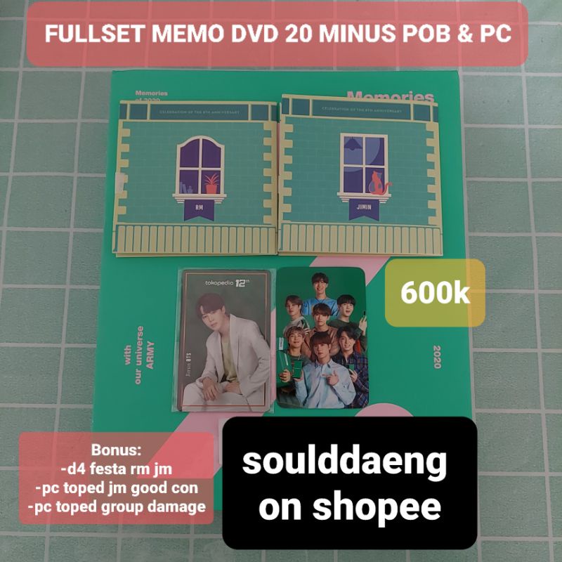 FULLSET MEMORIES 2020 (MINUS POB & PC)