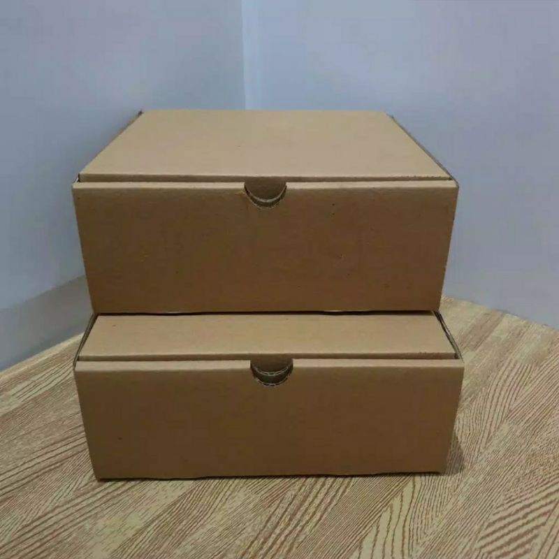

Karton Box 18x18x7 cm Kardus/Box/Karton/Polos/Hampers/Nasi