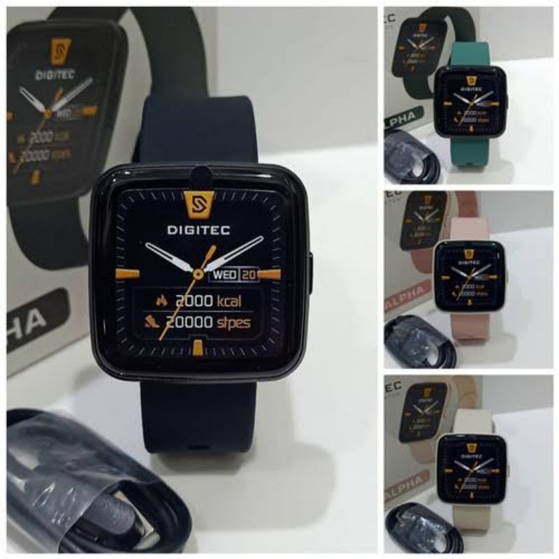 TERBARU DIGITEC DG SW ALPHA / DG-SW-ALPHA Smart Watch Smartwatch ORIGINAL