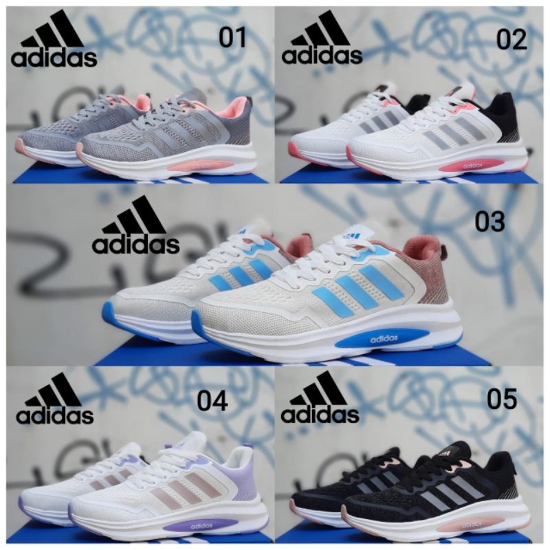 Sepatu Olahraga Adidas / Sepatu Running Adidas Neo Wanita/Sepatu Sneakers Adidas Wanita