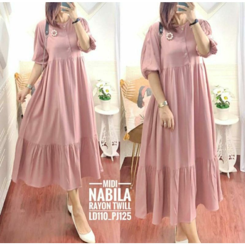 DRESS NAGITA SOFT RAYON PREMIUM