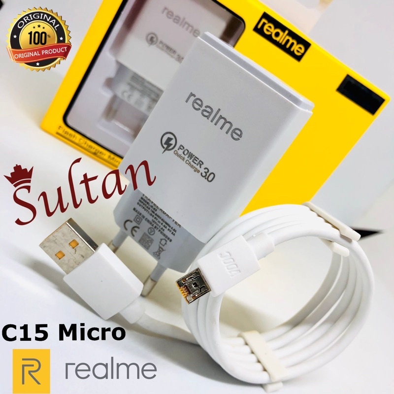 GROSIR CHARGER TC REALME ORIGINAL C15 MICRO C17 TYPE C