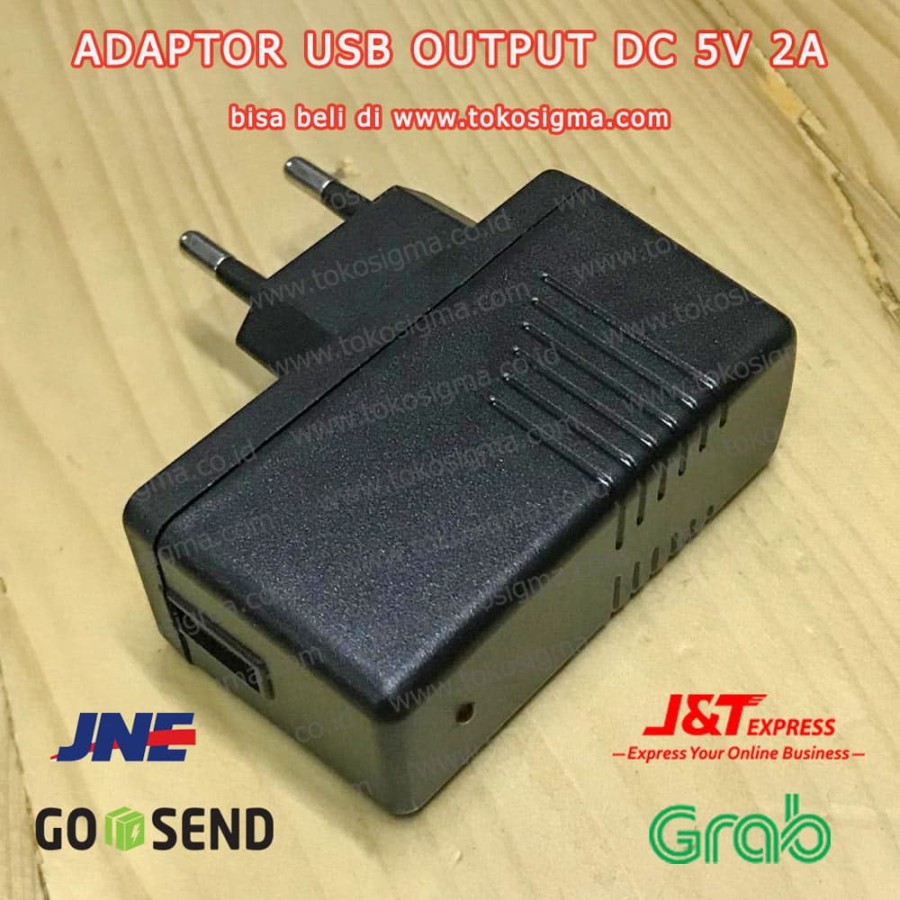 ADAPTOR CHARGER USB DC 5V 2A port USB