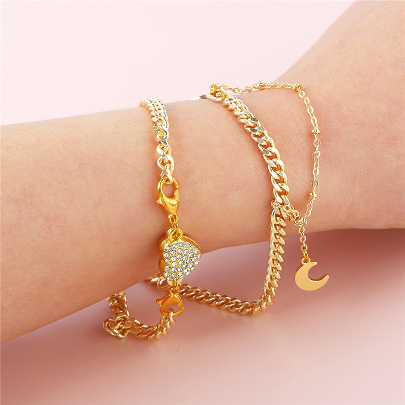 Gesper Konektor Magnetik Berlian Imitasi Warna Silver / Gold Untuk Aksesoris Kalung / Gelang DIY
