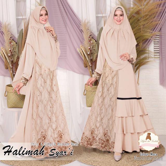 GAMIS HALIMAH SYARI PREMIUM