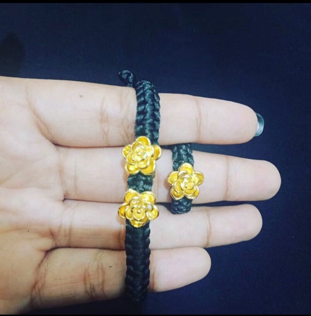 Gelang satu set dg cicin