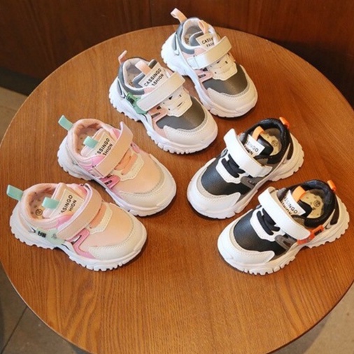 [COD] Sneakers anak perempuan unisex 0-6 tahun / sneaker baby sepatu anak anak keren impor sepatu anak lakilaki