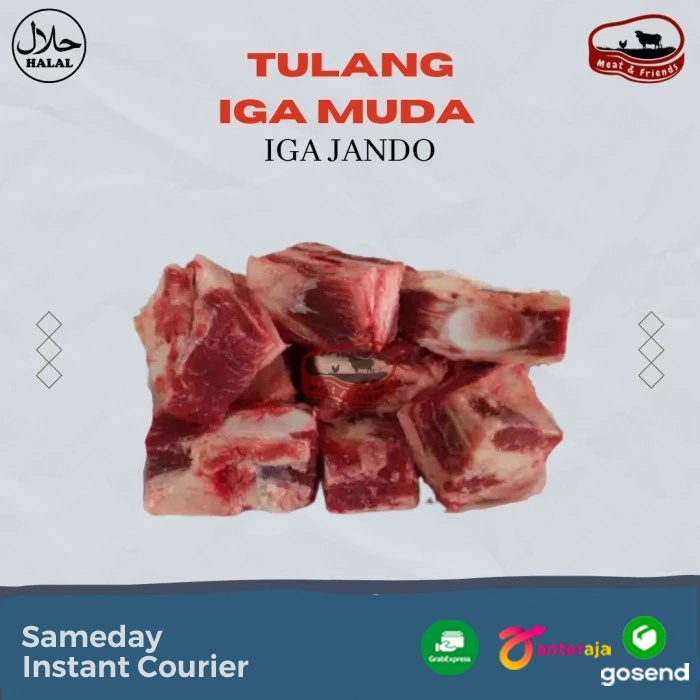 

Tulang Iga Muda/Iga Jando - 500gr
