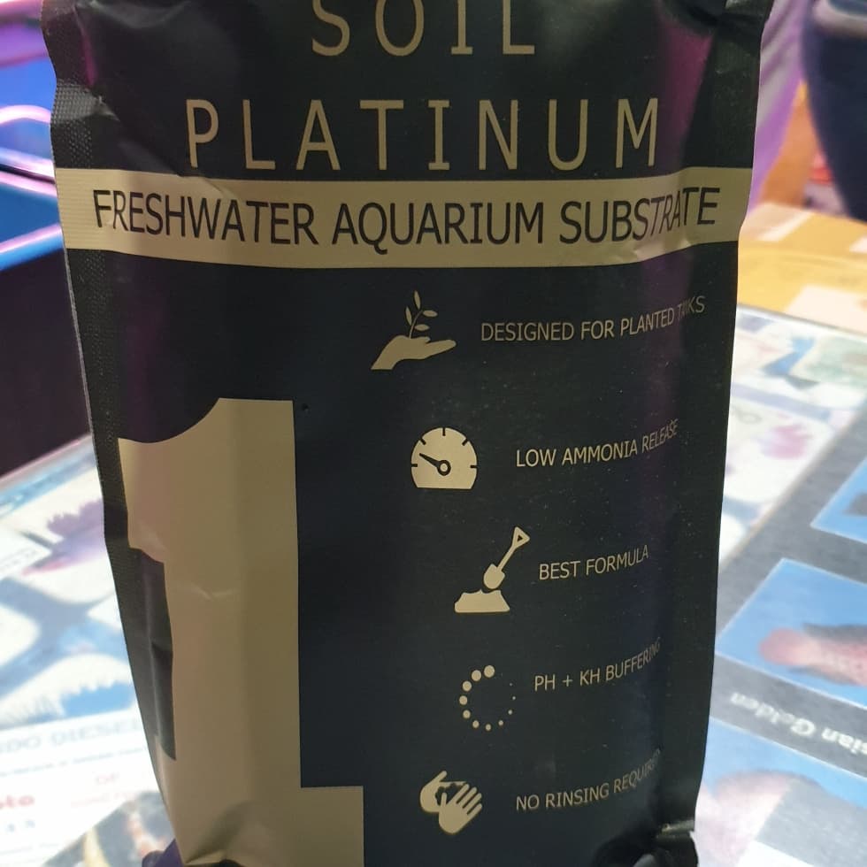 Evolution Soil Platinum 1L untuk Aquascape Aquarium by One Research