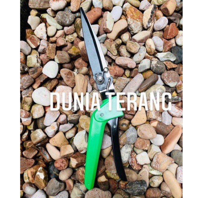 Gunting Rumput 3 posisi 1tangan 13in - Gt Daun model rose Free Direction Lawn Shear - GALAXY