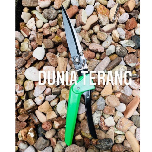 Gunting Rumput 3 posisi 1tangan 13in - Gt Daun model rose Free Direction Lawn Shear - GALAXY