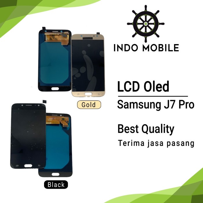 {SuheStore} LCD SAMSUNG J7 PRO J730 OLED - GOLD Berkualitas