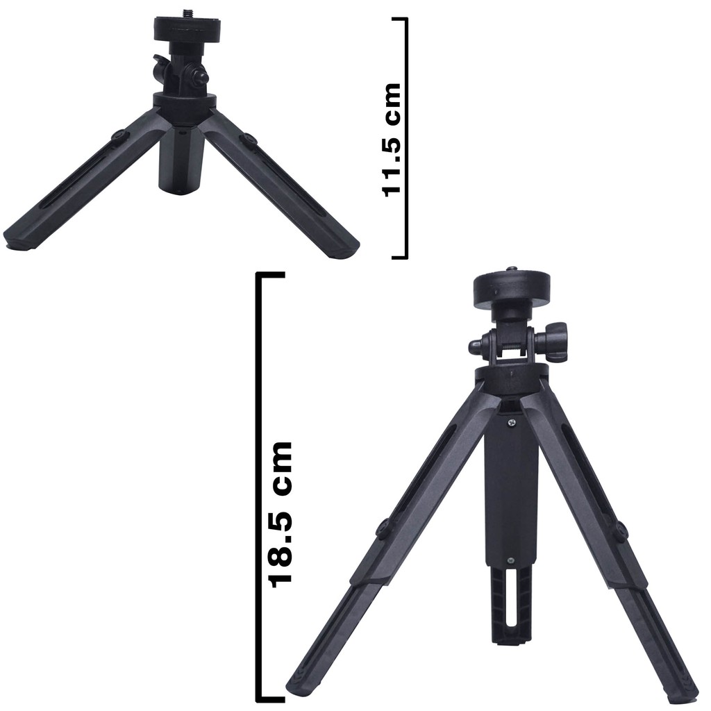 Tripod Support Plastik Tahan Air Handphone Mini Extendable Aksesoris Free Phone Holder Universal